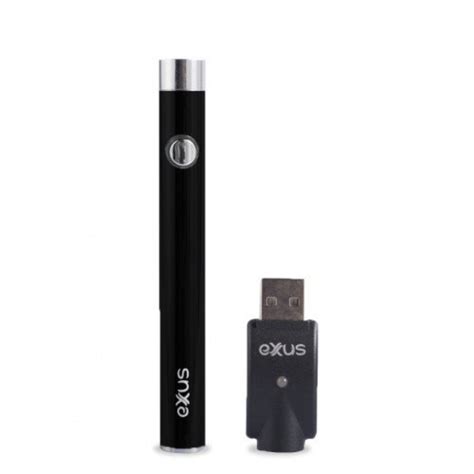 Unscrew your cartridge or charger from the battery and click the button 5x to turn it off. . Exxus vape pen instructions